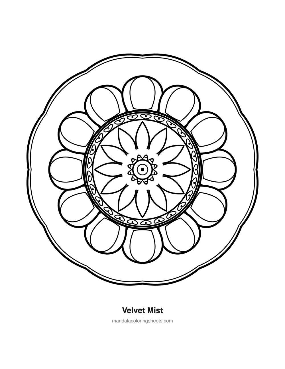 Velvet Mist free printable