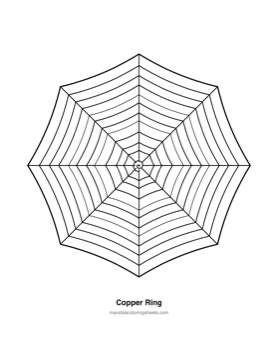 Autumn & Halloween Mandalas — printable mandala coloring page